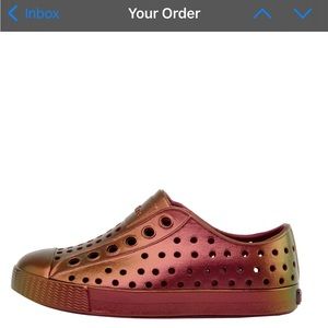 3 pairs of Native shoes